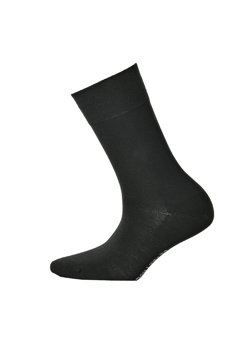 Oferte la Sosete lungi din amestec de bumbac - Negru