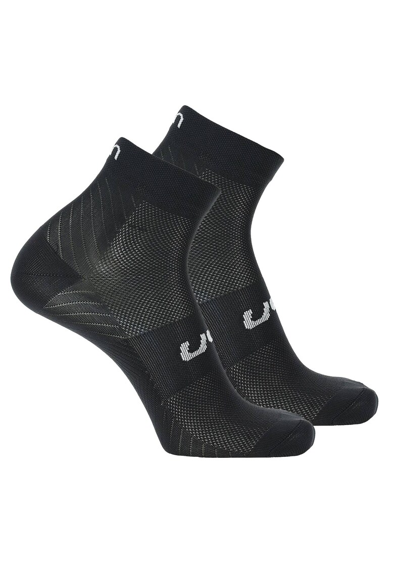 Oferte la Set de sosete scurte unisec 12053 - 2 perechi - Negru