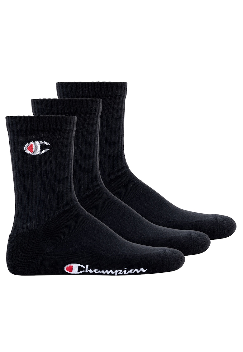 Oferte la Set de sosete lungi unisex - 3 perechi - Negru