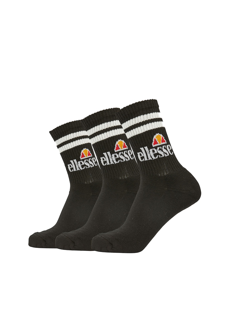 Oferte la Set de sosete lungi unisex - 3 perechi - Negru