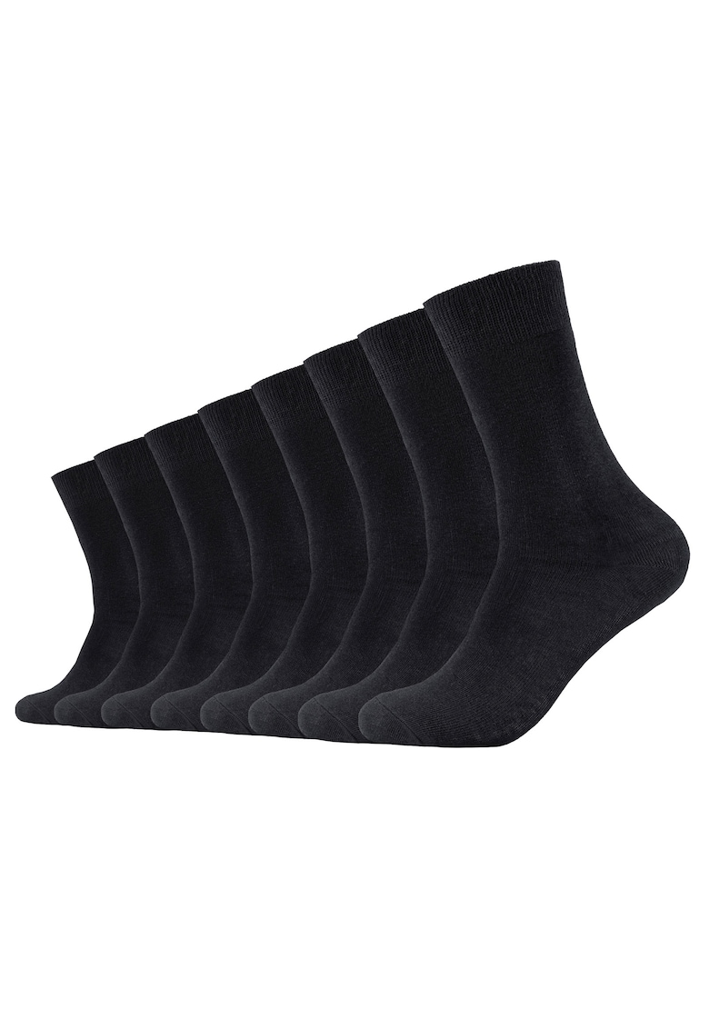 Oferte la Set de sosete lungi unisex - 8 perechi - Negru