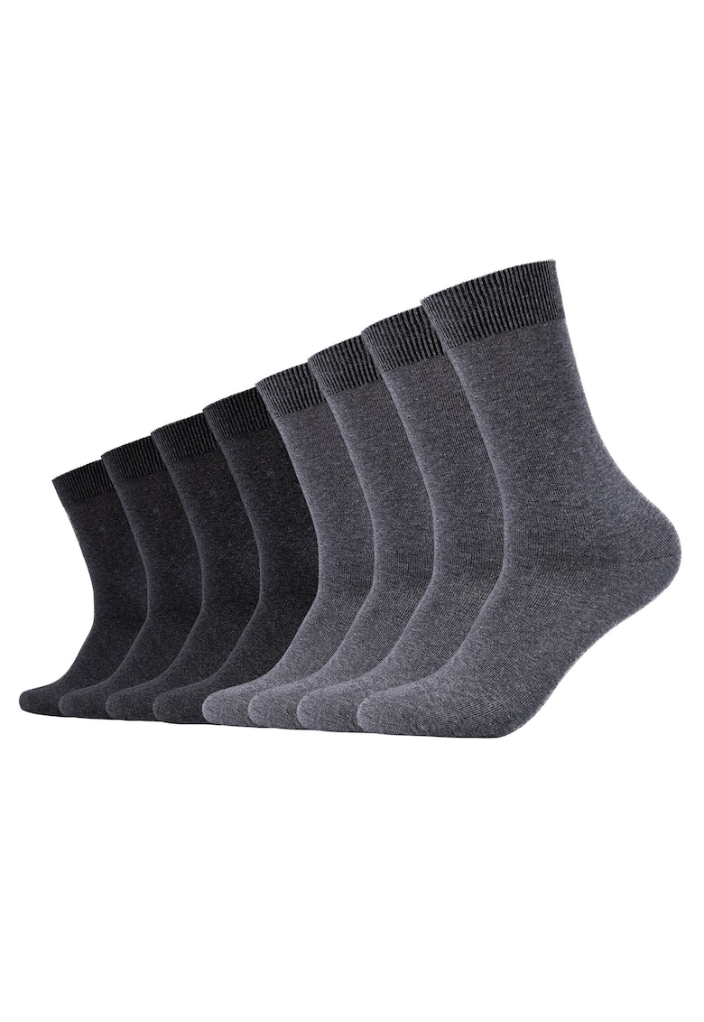 Oferte la Set de sosete lungi unisex - 8 perechi - Gri