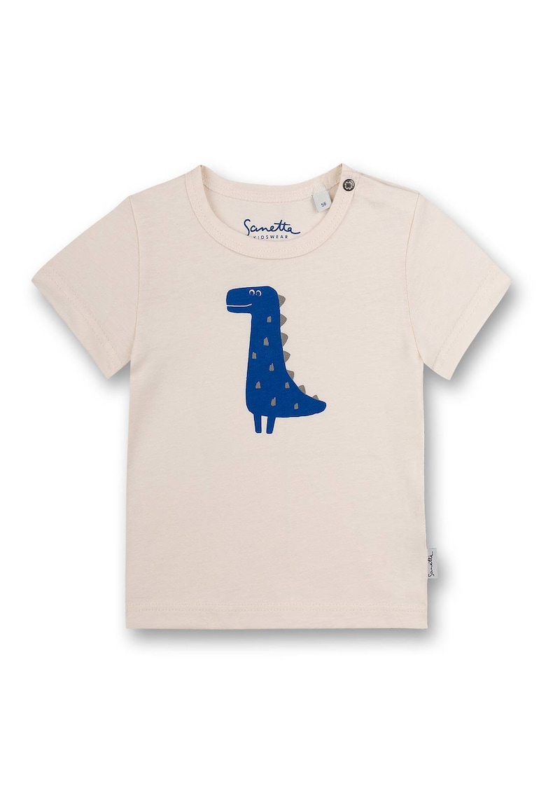 Oferte la Tricou cu imprimeu grafic - Bej