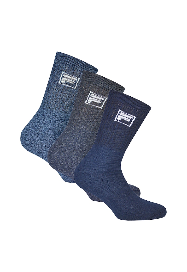 Oferte la Set de sosete lungi unisex - 3 perechi - Bleumarin