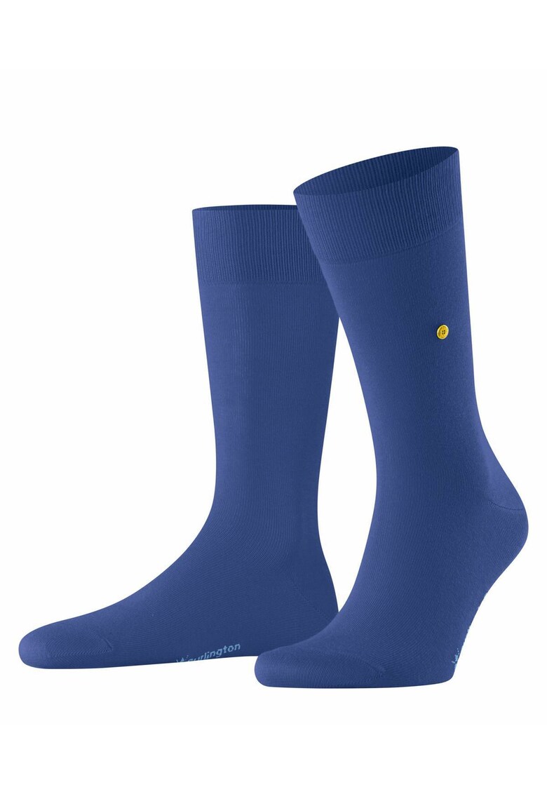Oferte la Sosete lungi din amestec de bumbac organic Lord - Albastru