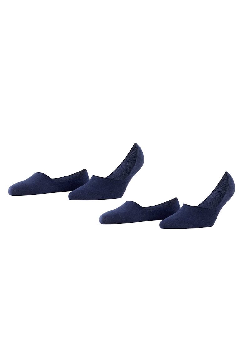 Oferte la Set de sosete foarte scurte - 2 perechi - Albastru inchis
