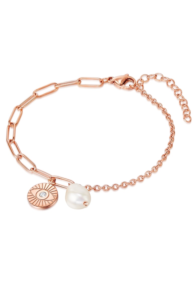Oferte la Bratara placata cu aur de 18K - Auriu rose