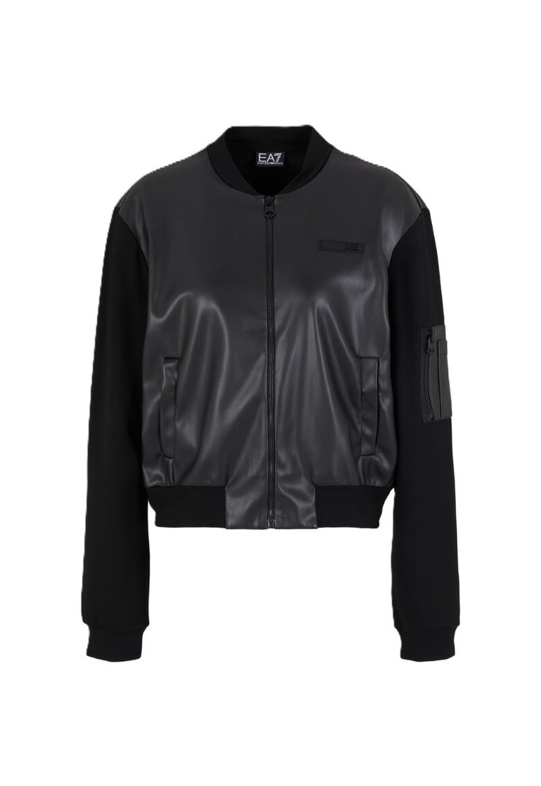 Bluza  pentru Femei - w t-top fz mix material - 6DTM34-TJZOZ-1200 - XS INTL - Negru