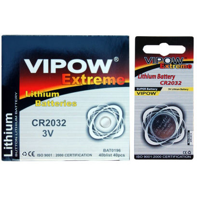 Oferte la BATERIE VIPOW EXTREME CR2032 1 BUC/BLISTER