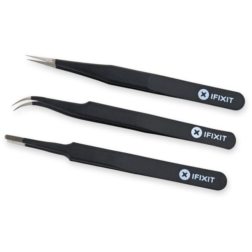 Oferte la Set Pensete de Precizie 3x Bucati Negru/Albastru