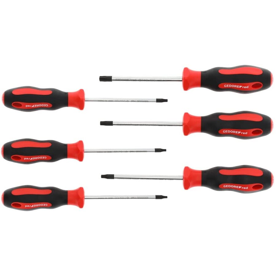 Oferte la Surubelnita Red 2K screwdriver set, 6 pieces (red/black)