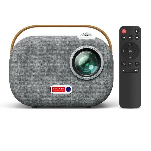 Oferte la Mini Videoproiector BW-V2 200 ANSI Lumeni Alb/Gri