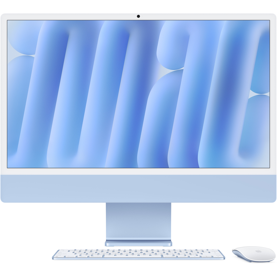 Oferte la Sistem All in One iMac 24 inch IPS M4 10-Core 16GB 256GB SSD macOS Blue