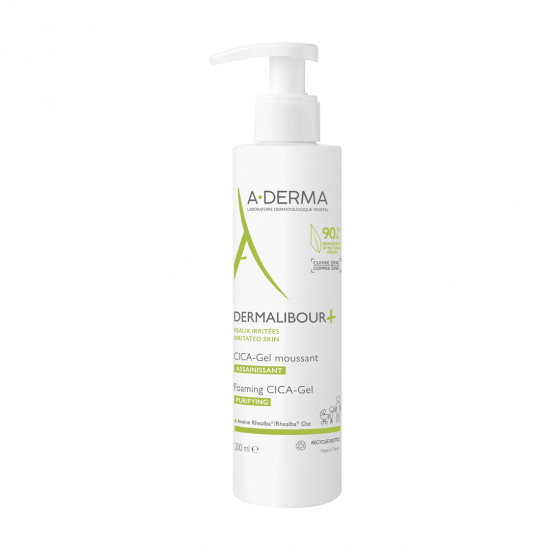 Oferte la Gel spumant anti-iritatii Dermalibour+Cica, 200 ml, Aderma (Concentratie: Gel de dus, Gramaj: 200 ml)