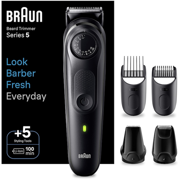 Oferte la Aparat de Tuns Barba BT5430 Beard Trimmer 40 Setari Autonomie 100min Negru
