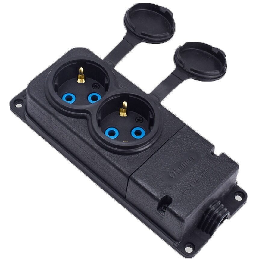 Oferte la Cap prelungitor 2 prize schuko cauciuc 16A IP44 BL-2KMP-F / 8681682048782