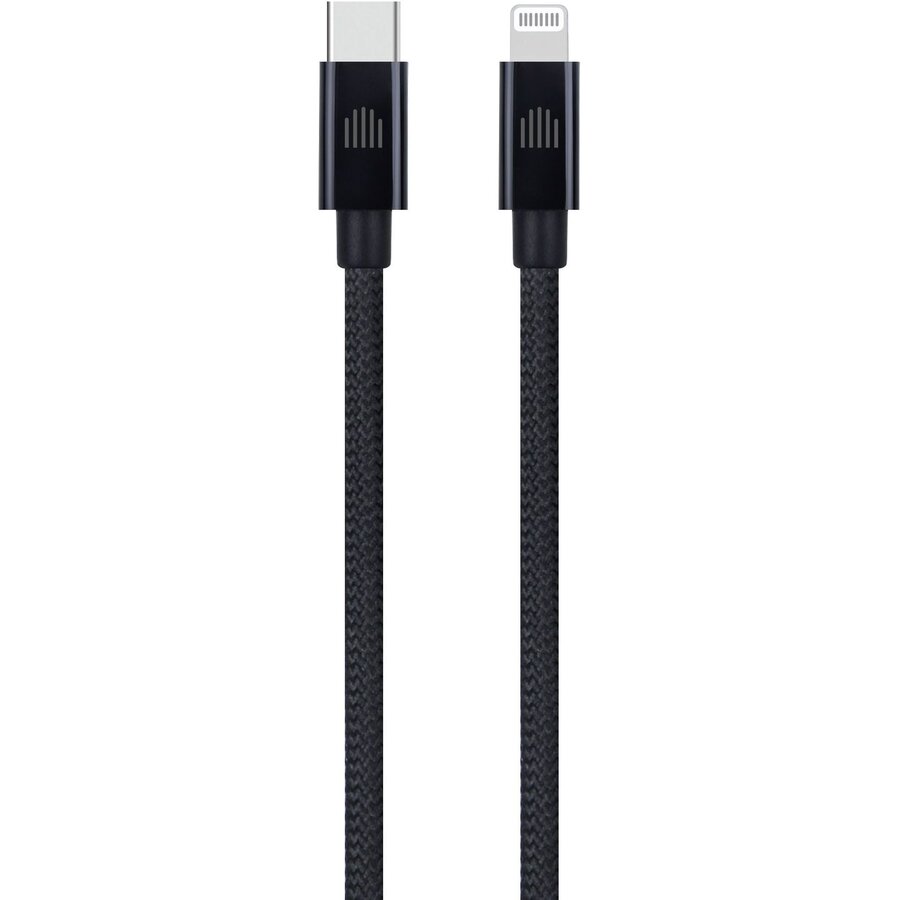 Oferte la Cablu de Date USB-C to Lightning Nylon Textile 1.25m Negru