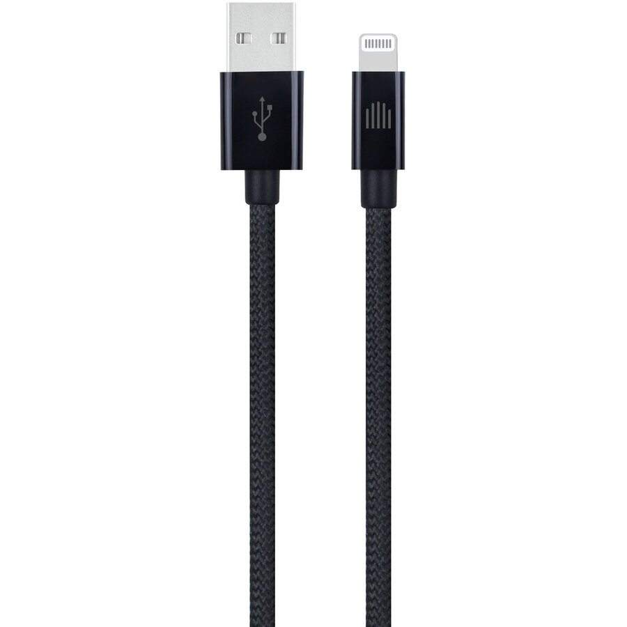 Oferte la Cablu de Date USB-A to Lightning Nylon Textile 1.25m Negru