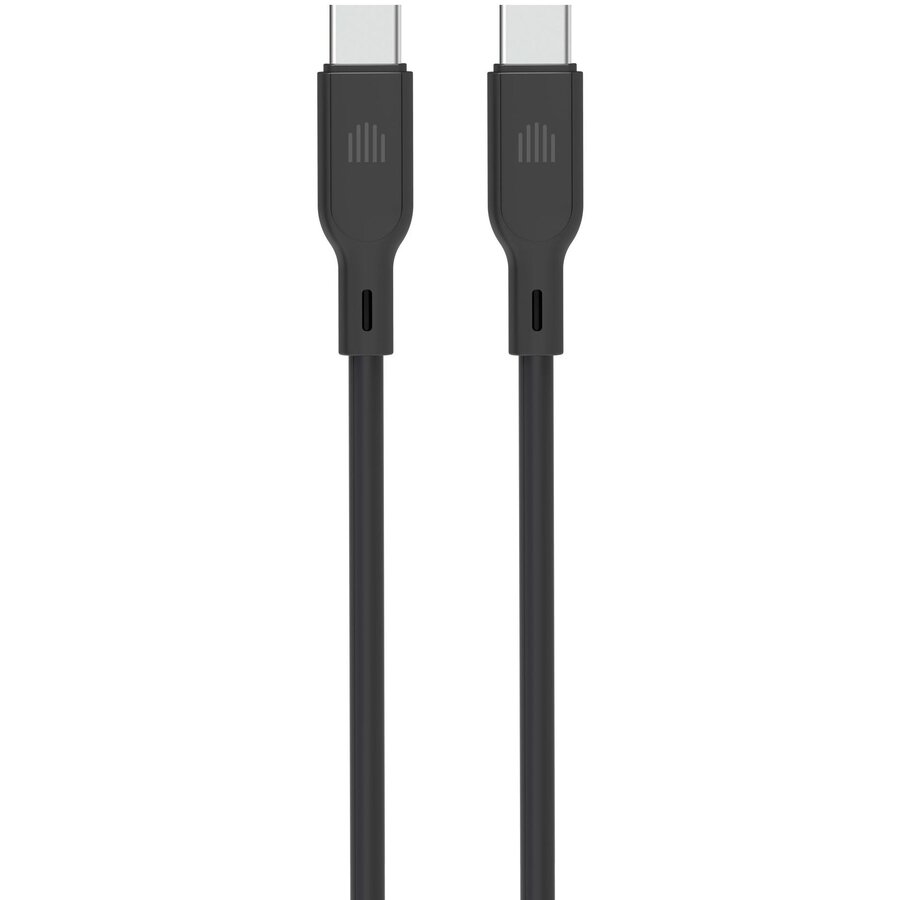 Oferte la Cablu de Date USB-C to USB-C Silicon 1.25m Negru
