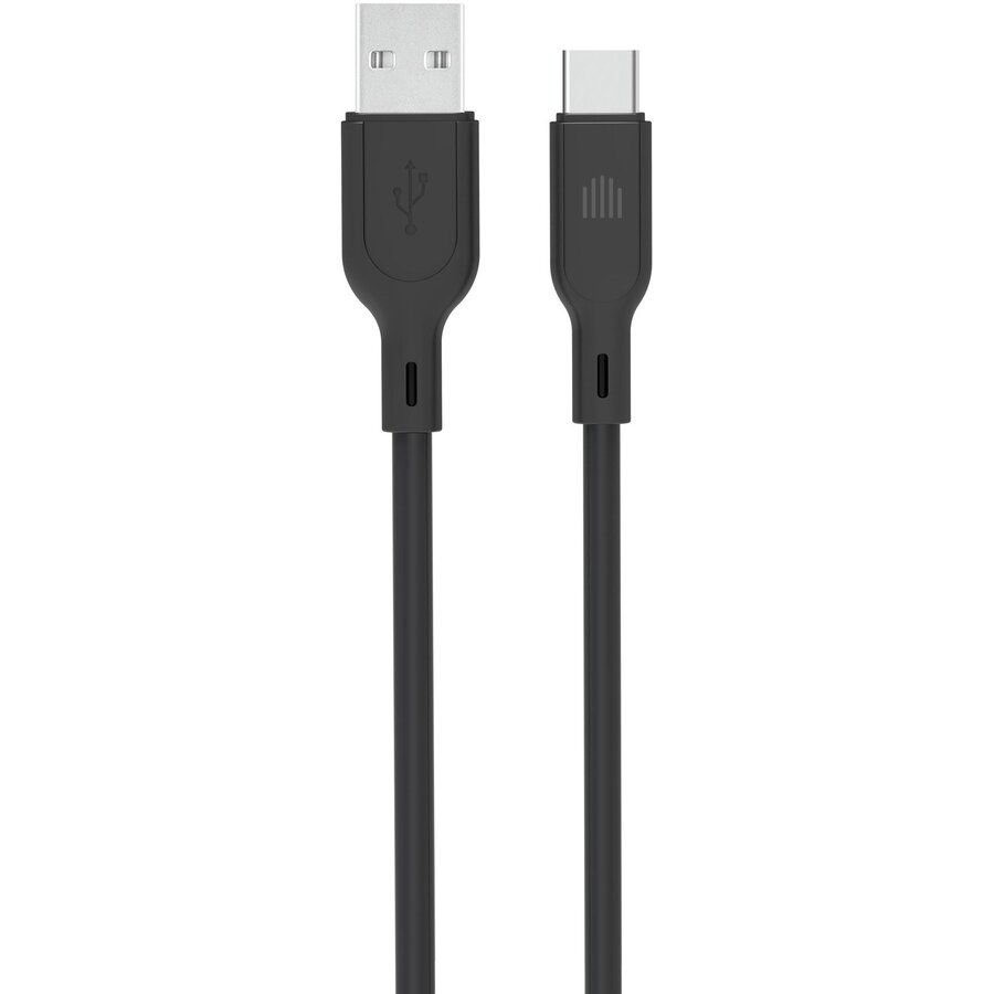 Oferte la Cablu de Date USB-A to USB-C Silicon 1.25m Negru