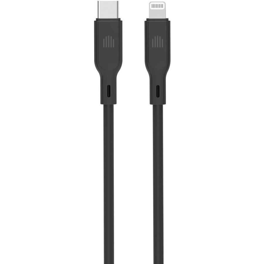 Oferte la Cablu USB-C la Lightning Silicon 1.25m Negru