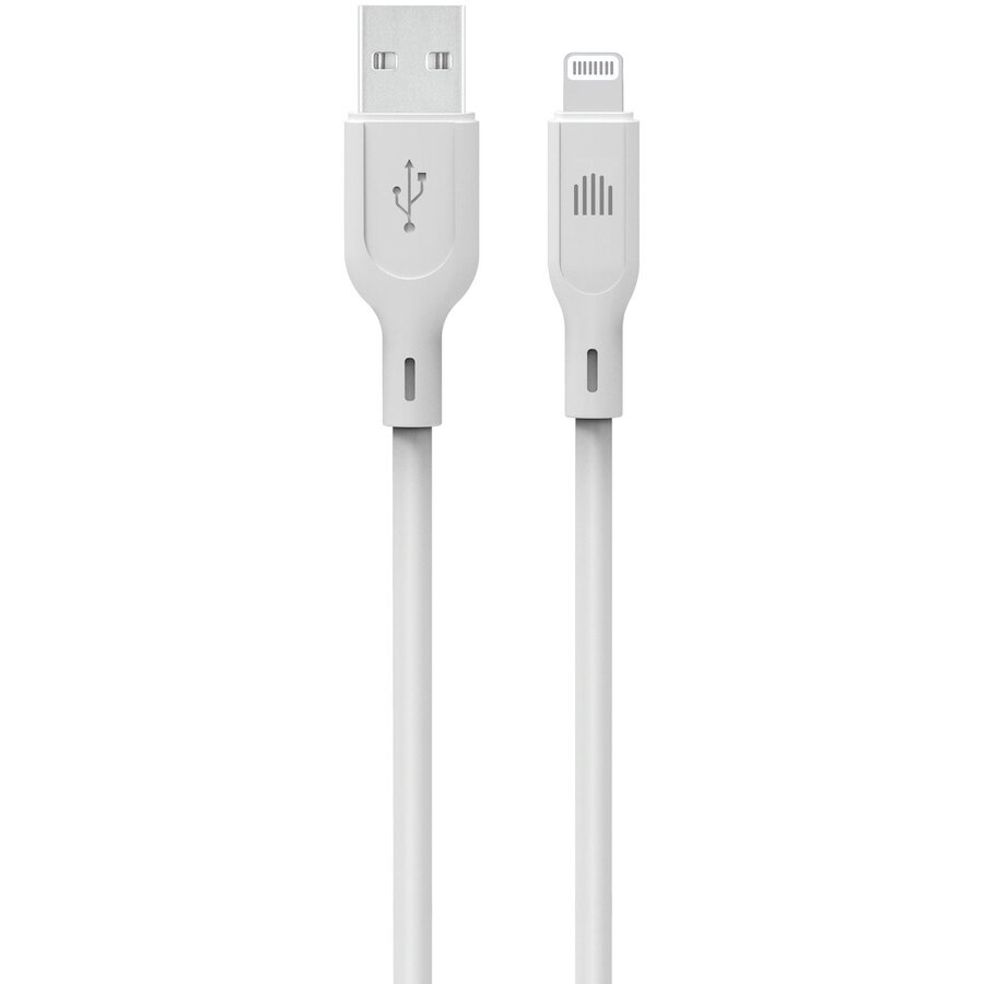 Oferte la Cablu de Date USB-A la Lightning Silicon 1.25m Alb