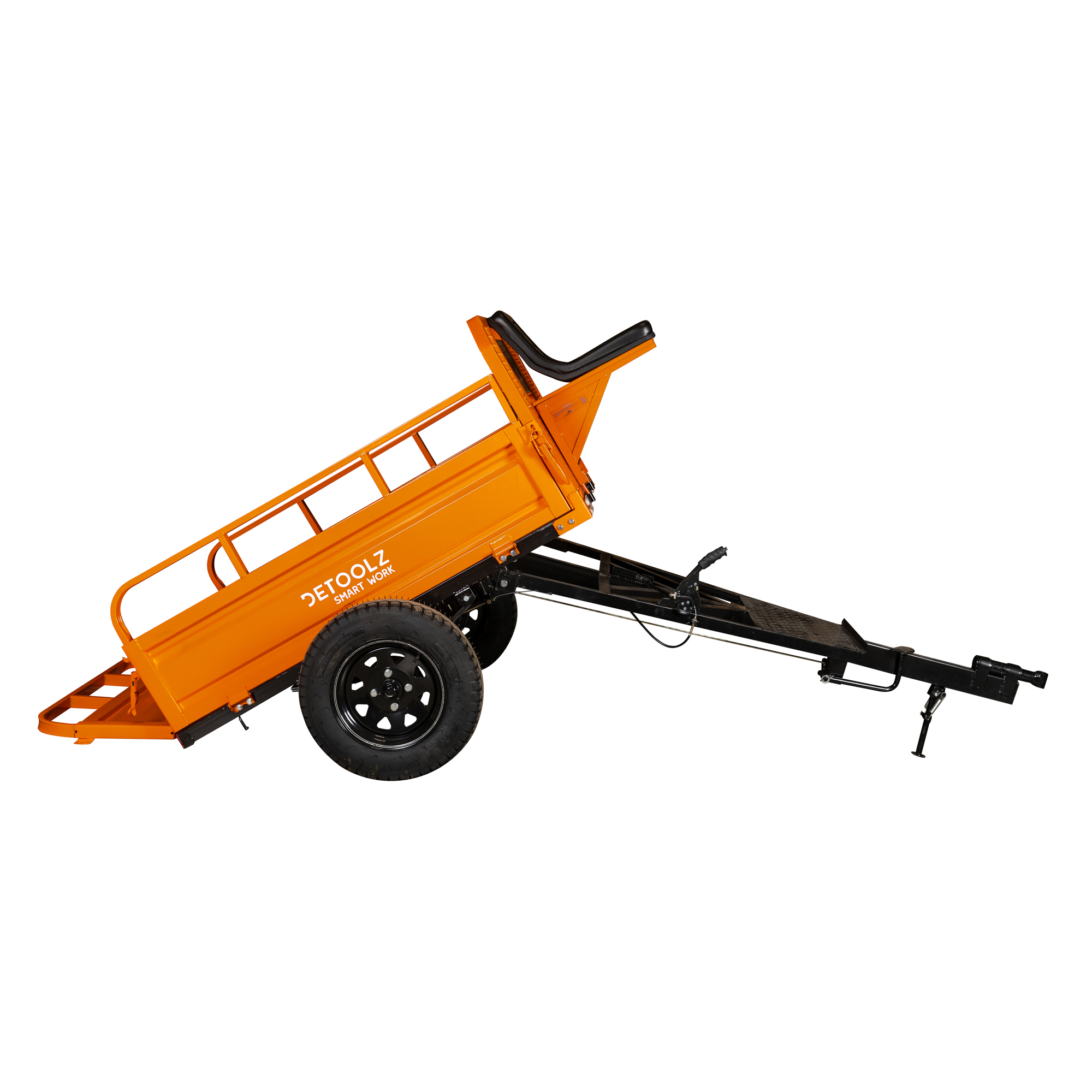 Oferte la Remorca motocultor Detoolz DZ-M149, otel, 600 kg