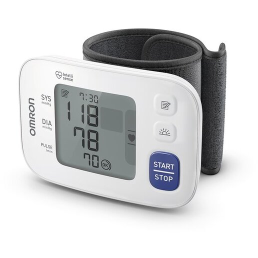 Oferte la Tensiometru LCD 60-260mmHg 40-180batai/min ±5% IP22 2x AAA 1.5V Alb