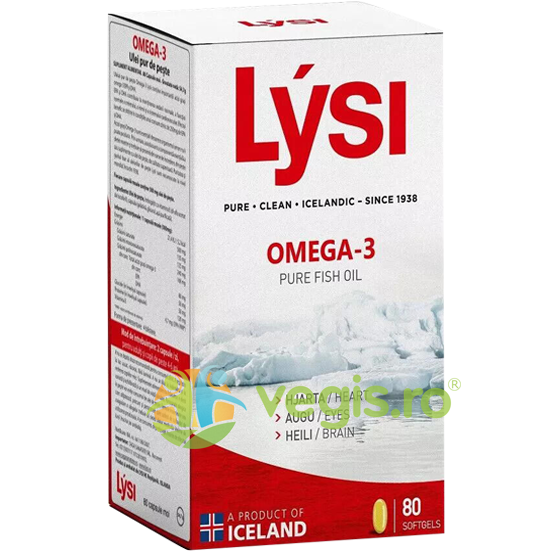 Oferte la Omega-3 Ulei Pur de Peste 80cps