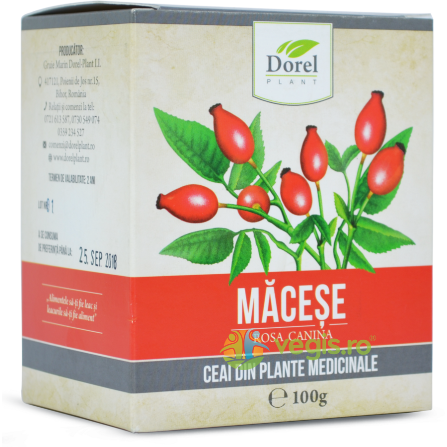 Oferte la Ceai de Macese Fructe 100g