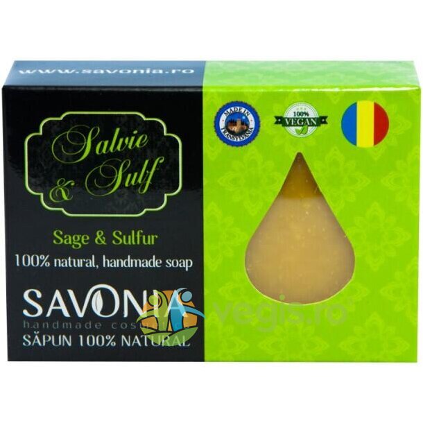 Oferte la Sapun cu Salvie si Sulf 90g