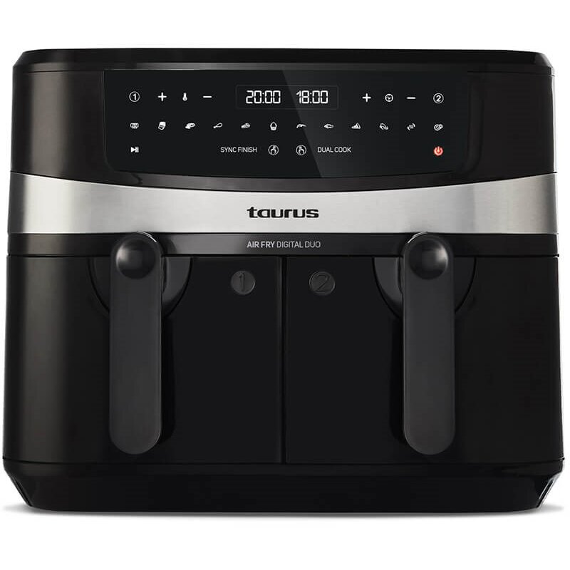 Oferte la Friteuza Cu Aer Cald Digital Dublu AF2600D 9l Negru