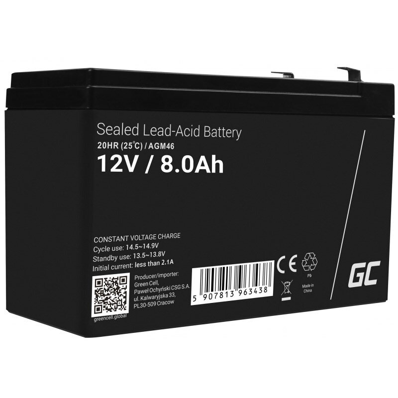 Oferte la Baterie AGM46   Reincarcabila VRLA  8000mAh 12V  Negru