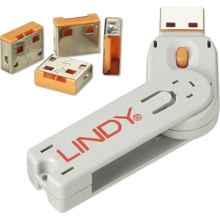 Oferte la port lock 4pcs. - Code Orange