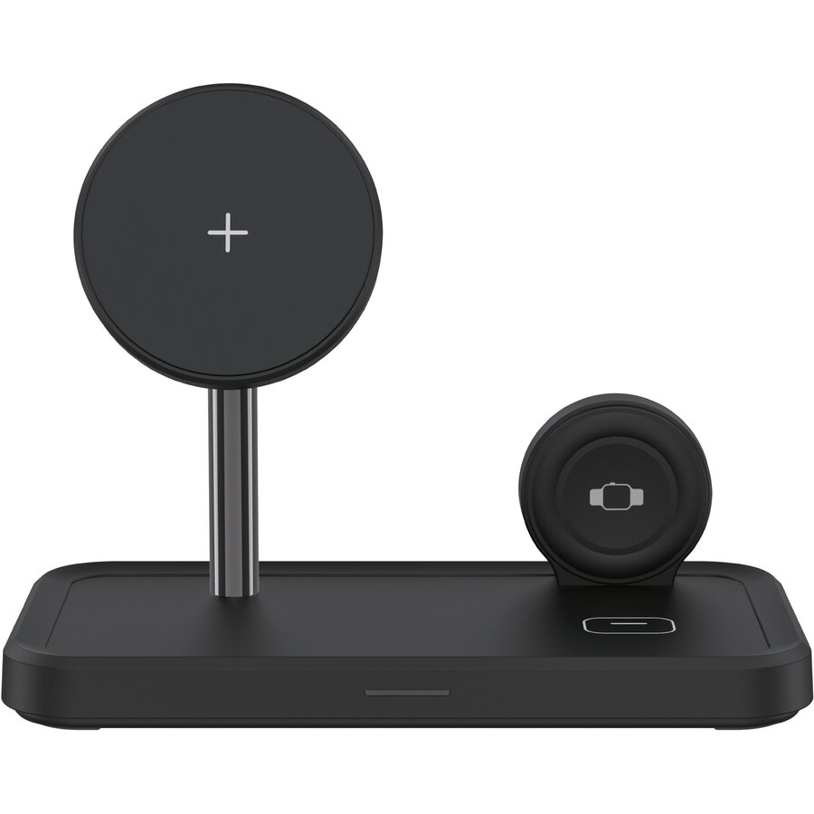 Oferte la Incarcator Suport 3-in-1 Magnetic Wireless Negru