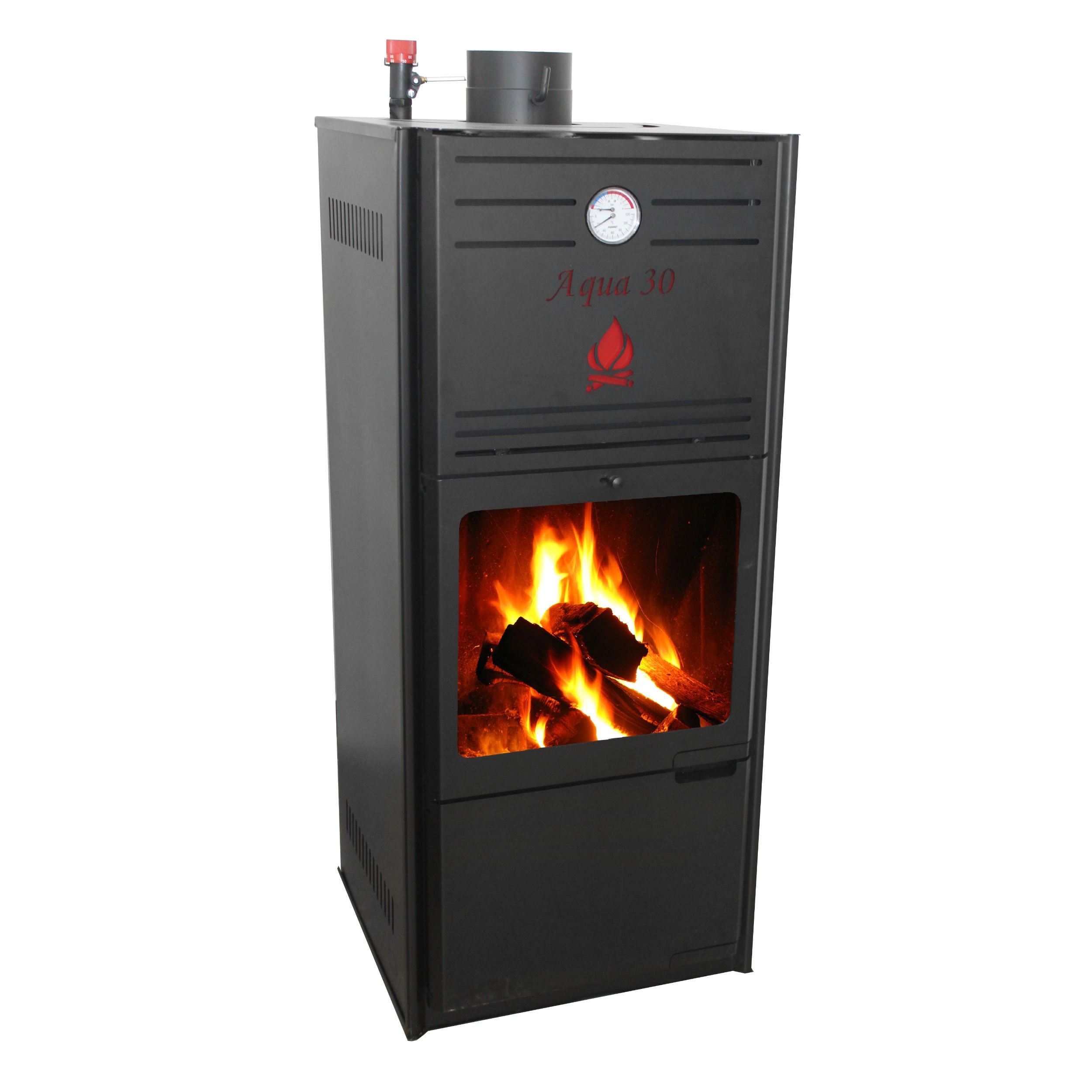Oferte la Termosemineu combustibil solid AQUA PREMIUM 30 Kw MIKLOS STEEL