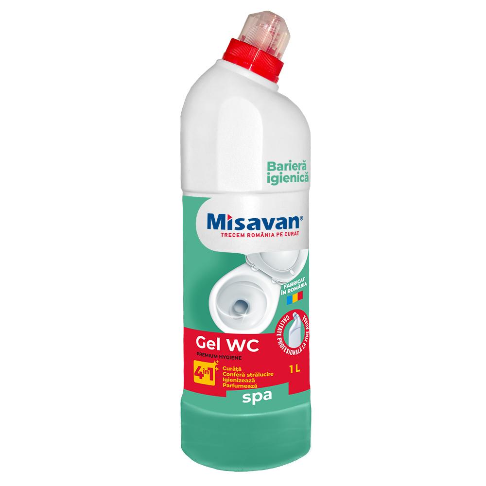 Oferte la Solutie curatare toaleta Misavan Gel Wc Spa, 4in1, 1 l
