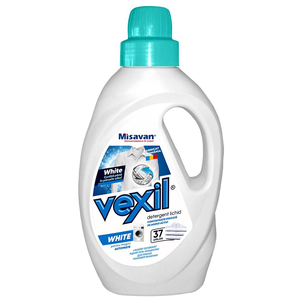 Oferte la Detergent lichid pentru rufe albe Vexil White, 1.5 l, 37 spalari