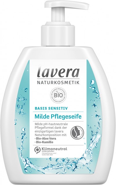 Oferte la Sapun lichid bio, Basis Sensitiv, 250ml Lavera
