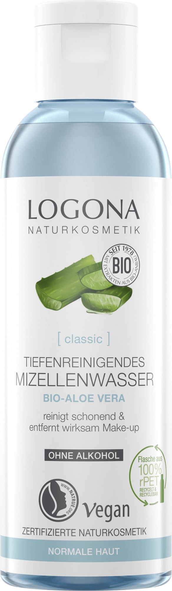 Oferte la Apa micelara Classic cu aloe vera, 125ml Logona