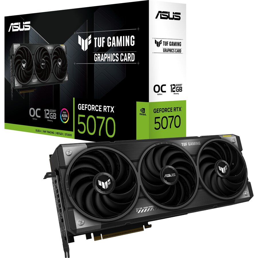 Placa Video GeForce RTX 5070 TUF GAMING OC DLSS 4