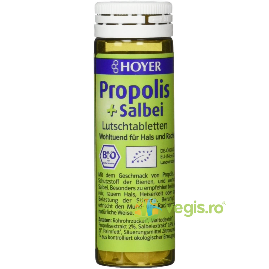 Oferte la Dropsuri cu Propolis si Salvie Ecologice/Bio 60buc