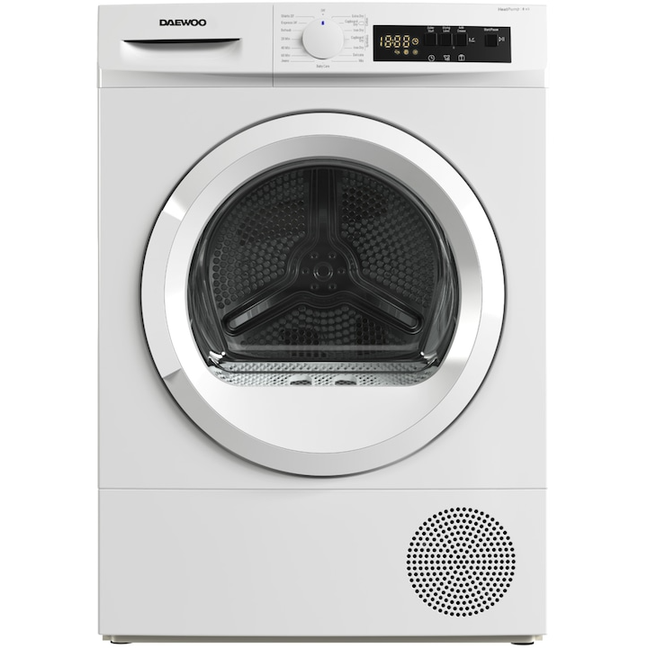 Oferte la Uscator Rufe DDR-VH8A 8KG 15 Programe Pompa de Caldura Clasa E Alb