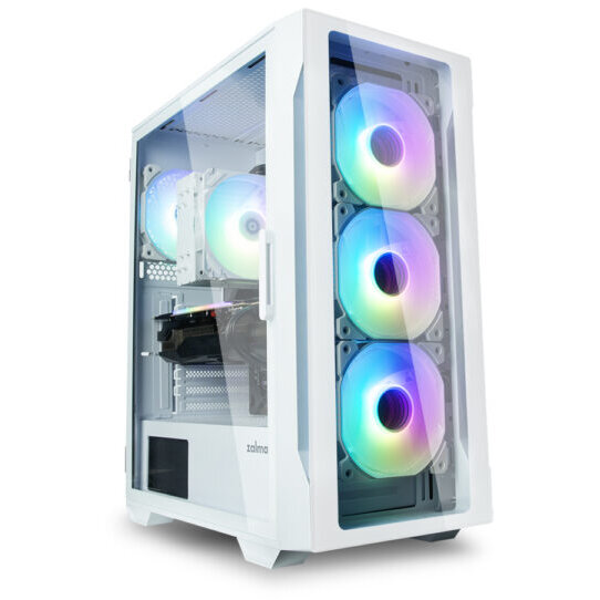 Oferte la Carcasa i3 Neo Middle Tower Gaming fara Sursa Suporta 8 Ventilatoare 7 Sloturi Expansiune Alb