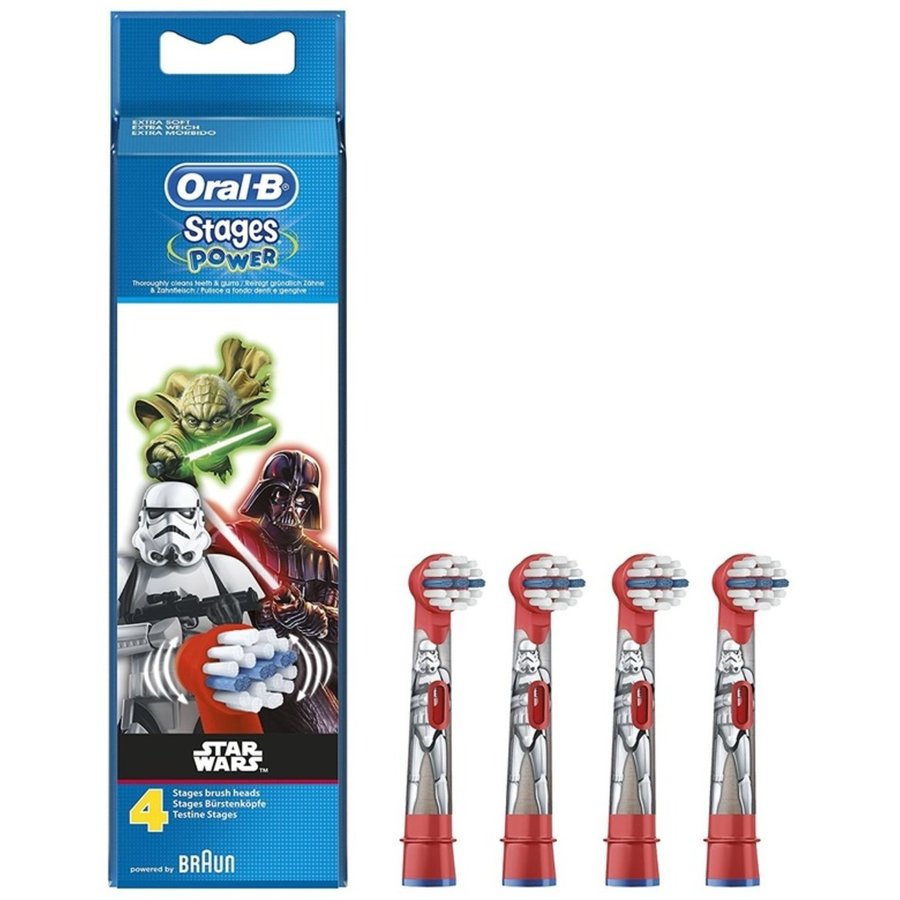 Oferte la Rezerve pentru periuta de dinti electrica copii Oral-B EB10-4, 4 buc, Editie Star Wars