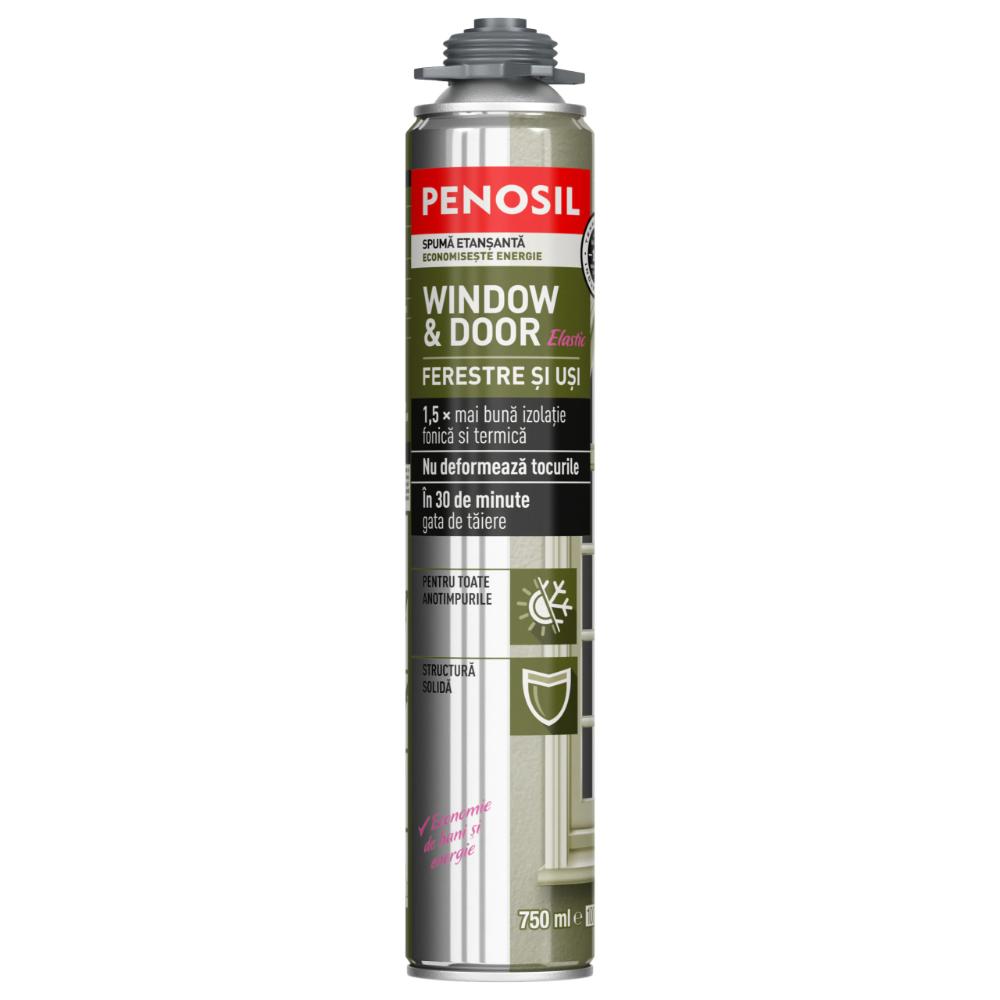 Oferte la Spuma etansanta Penosil Window & Door Elastic, 750 ml