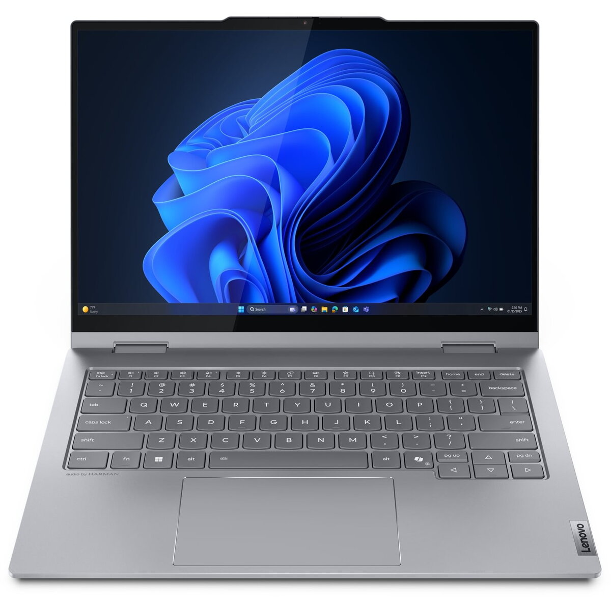 Laptop ThinkBook 14 2-in-1 G5 WUXGA 14 inch Intel Core Ultra 5 225U 16GB 512GB SSD Windows 11 Pro Luna Grey