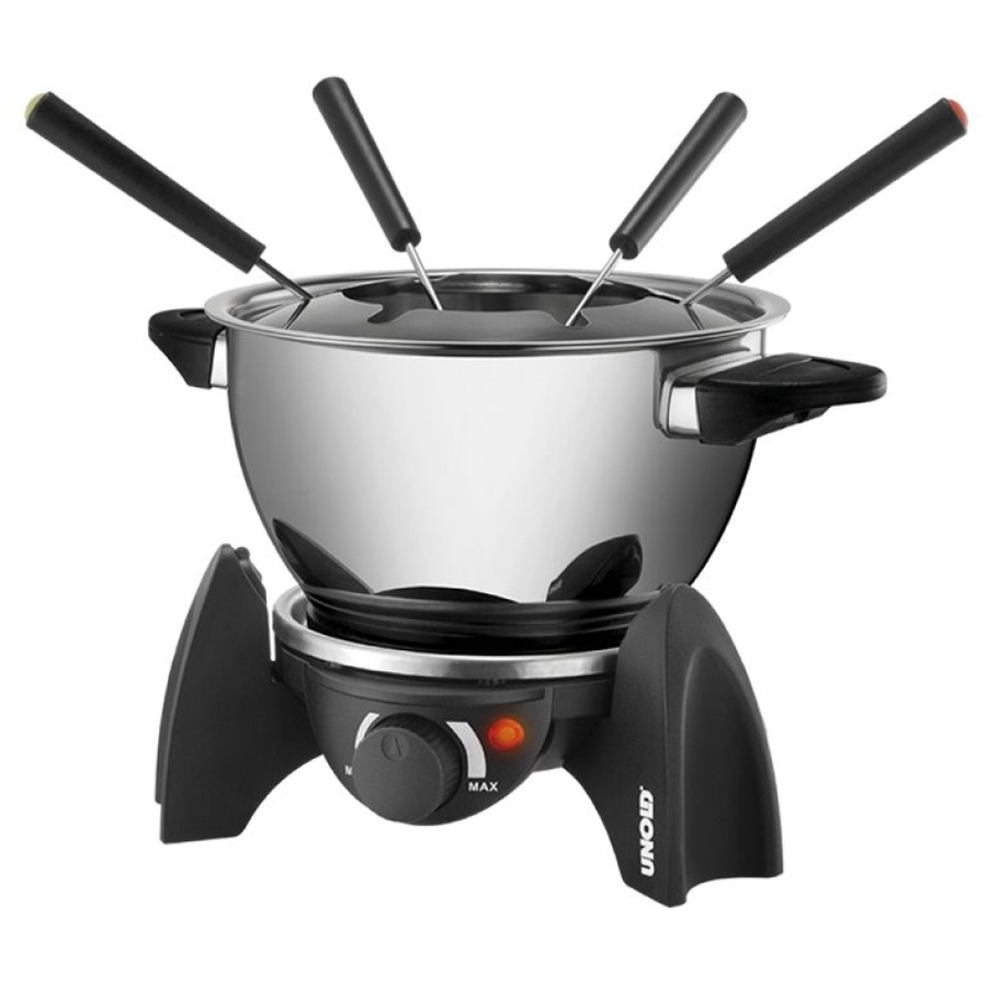 Oferte la Set fondue electric 500W Negru/Argintiu