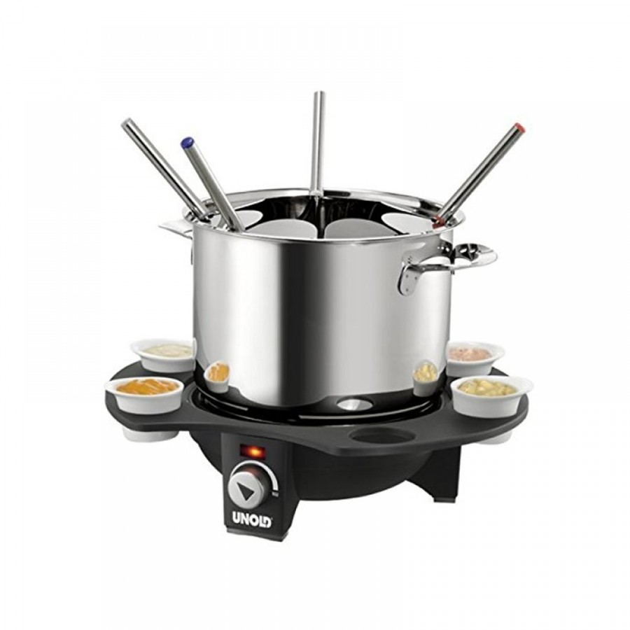 Oferte la Set fondue electric 1000W Negru/Argintiu