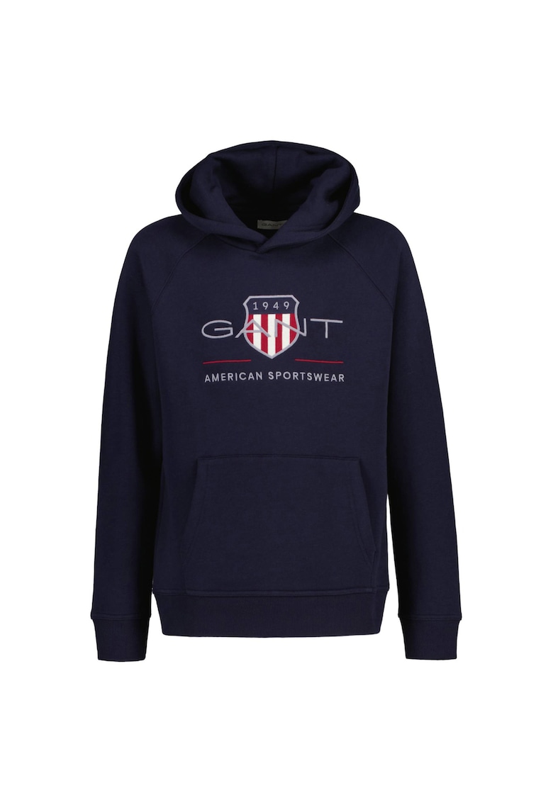 Oferte la Hanorac cu buzunar kangaroo si logo brodat Archive - Bleumarin